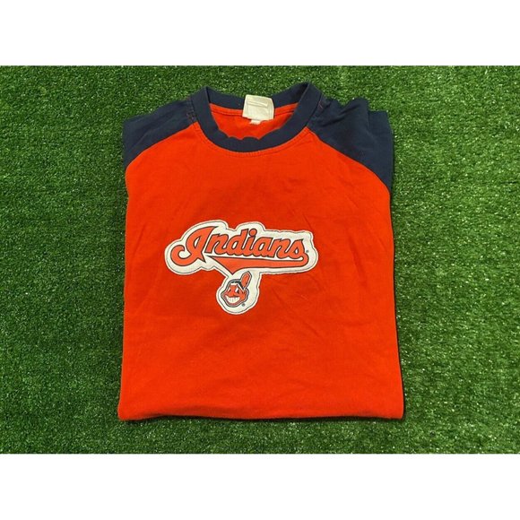 Vintage Retro Y2K Lee Sport Cleveland Indians Chief Wahoo t-shirt XL MLB - Picture 1 of 10